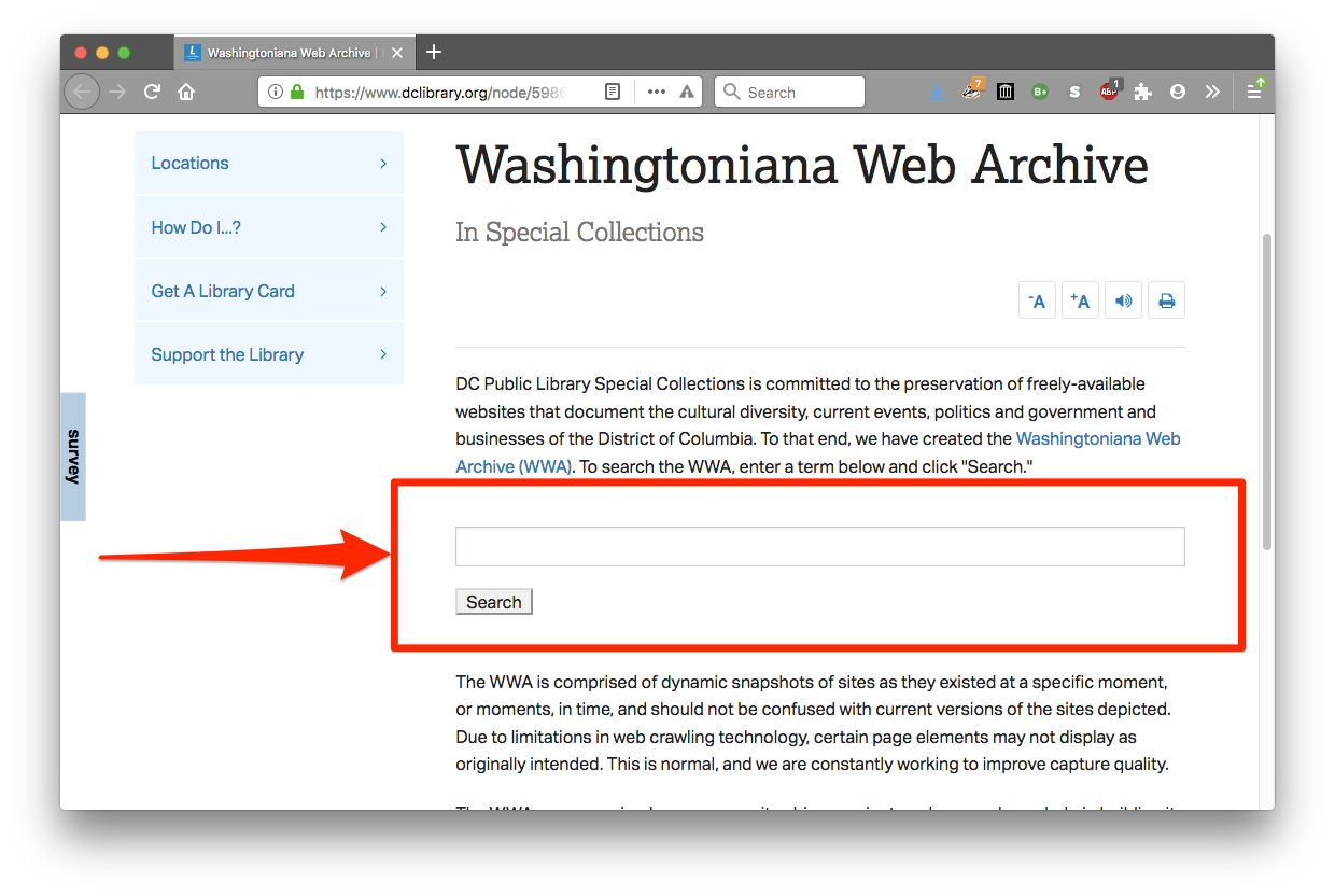 washingtoniana-web-archive-search-form.png